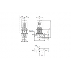 Насос Grundfos TP 100-250/4 A-F-A-BQQE-NX3 Насос Grundfos TP 100-250/4 A-F-A-BQQE-NX3