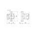 Насос Grundfos UPS25-120 180 1x230V 50Hz 9H