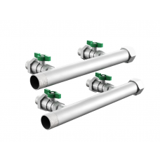 Коллектор Grundfos CMBE TWIN (4 выхода) 1 1/2"х1" c шаровыми кранами латунь