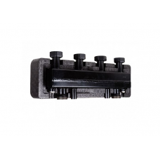 Распределительная гребенка Grundfos HEATMIX 1 1/2"х1 1/2", 3вых., сталь черная